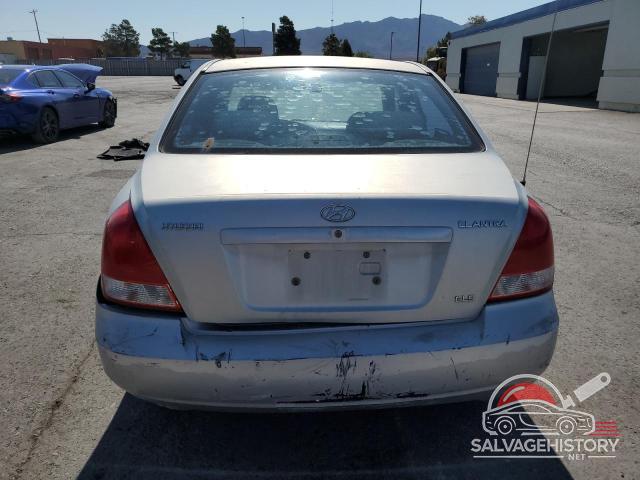 KMHDN45D72U432632 2002 HYUNDAI ELANTRA photo no. 6