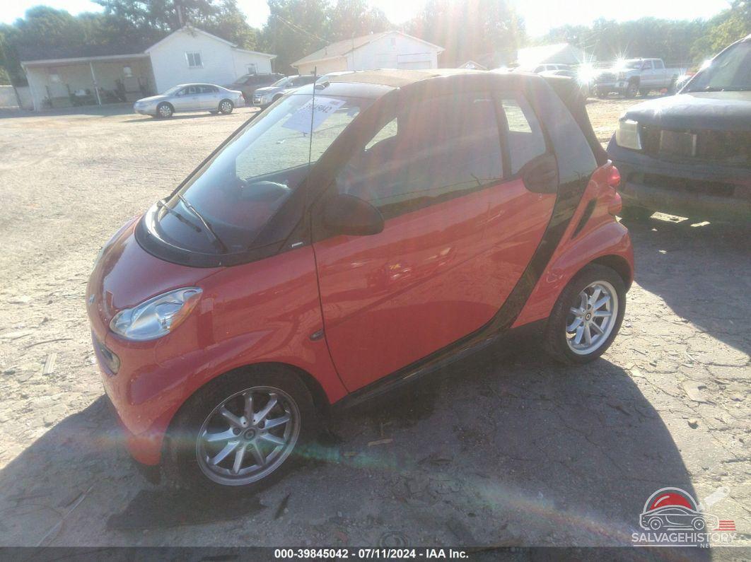 WMEEK31X89K272635 2009 SMART FORTWO photo no. 2