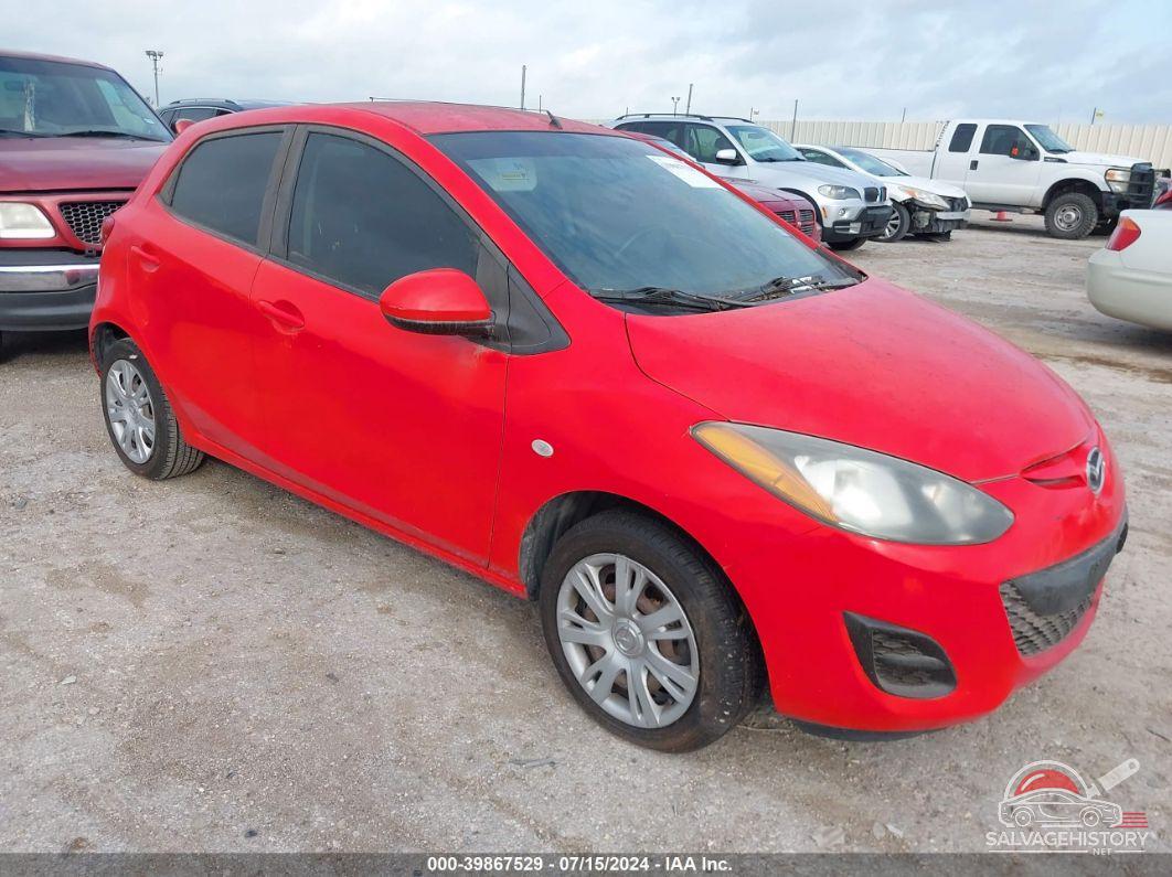 JM1DE1KZ7C0145240 2012 MAZDA MAZDA2 photo no. 1