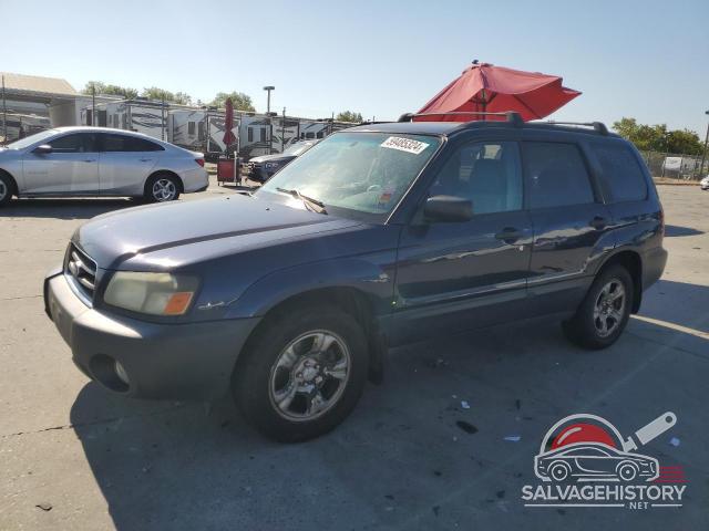 JF1SG63695H723593 2005 SUBARU FORESTER photo no. 3