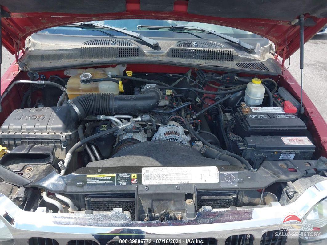 1J8GL58KX6W117513 2006 JEEP LIBERTY photo no. 10