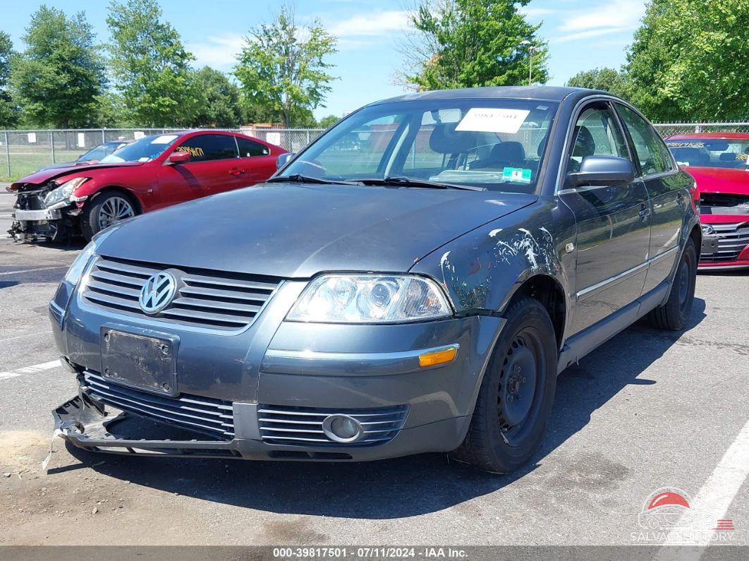 WVWPD63B82P119931 2002 VOLKSWAGEN PASSAT photo no. 2