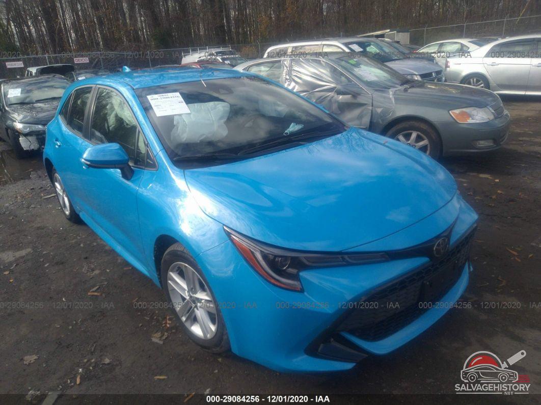 JTND4MBE7M3108427 2021 TOYOTA COROLLA HATCHBACK photo no. 3