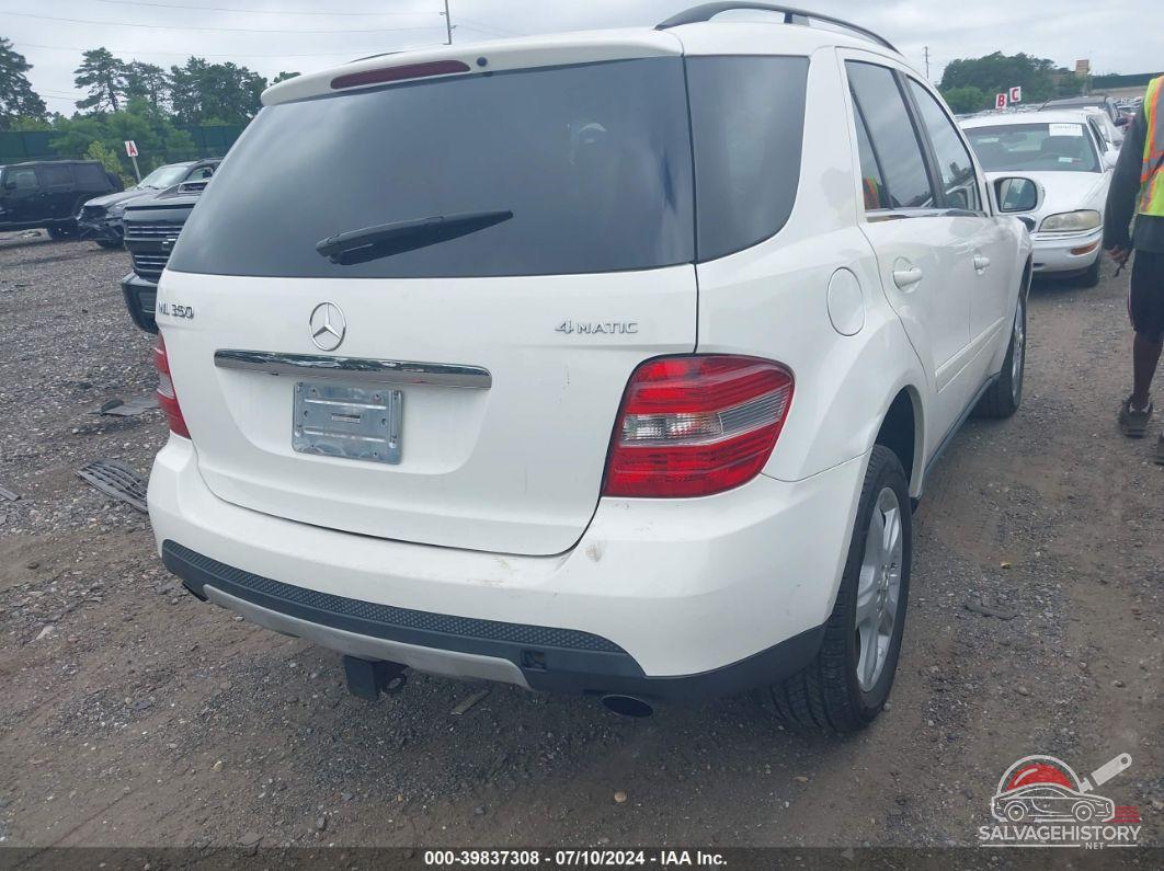 4JGBB86EX7A234926 2007 MERCEDES-BENZ ML 350 photo no. 6