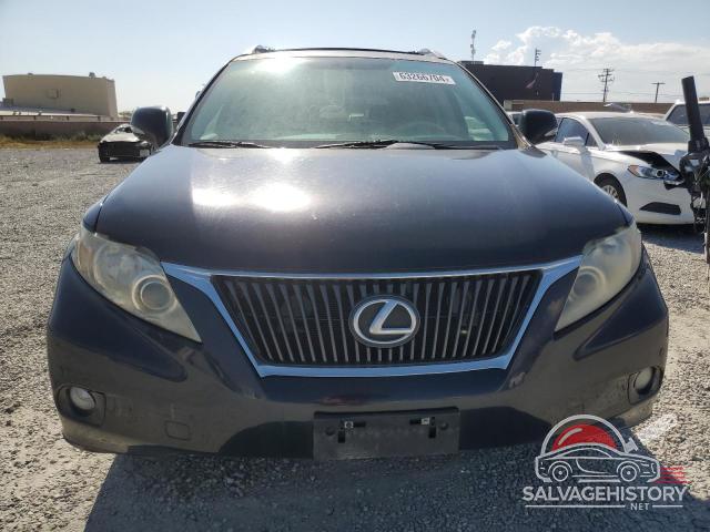 2T2ZK1BA6AC038364 2010 LEXUS RX350 photo no. 5