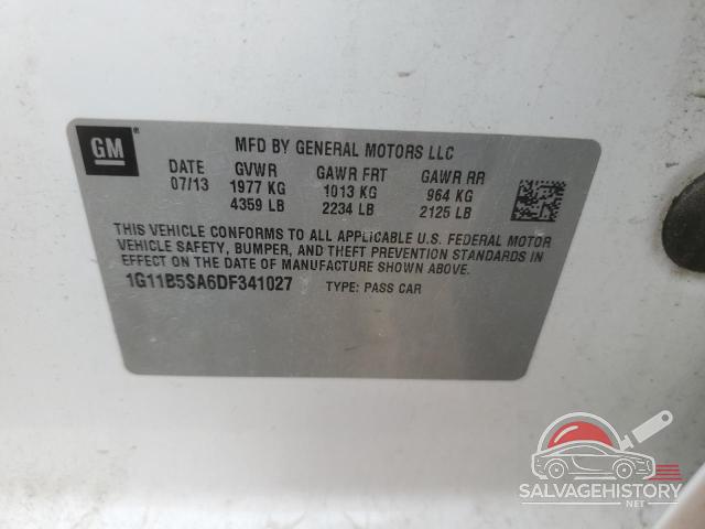 1G11B5SA6DF341027 2013 CHEVROLET MALIBU photo no. 12