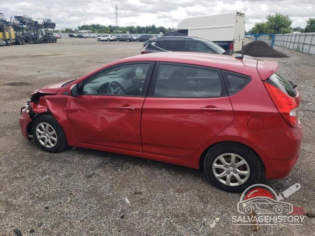 KMHCT5AE7DU125969 2013 HYUNDAI ACCENT photo no. 2