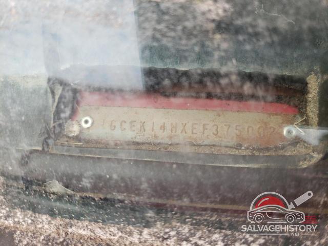 1GCEK14HXEF375002 1984 CHEVROLET C/K1500 photo no. 12