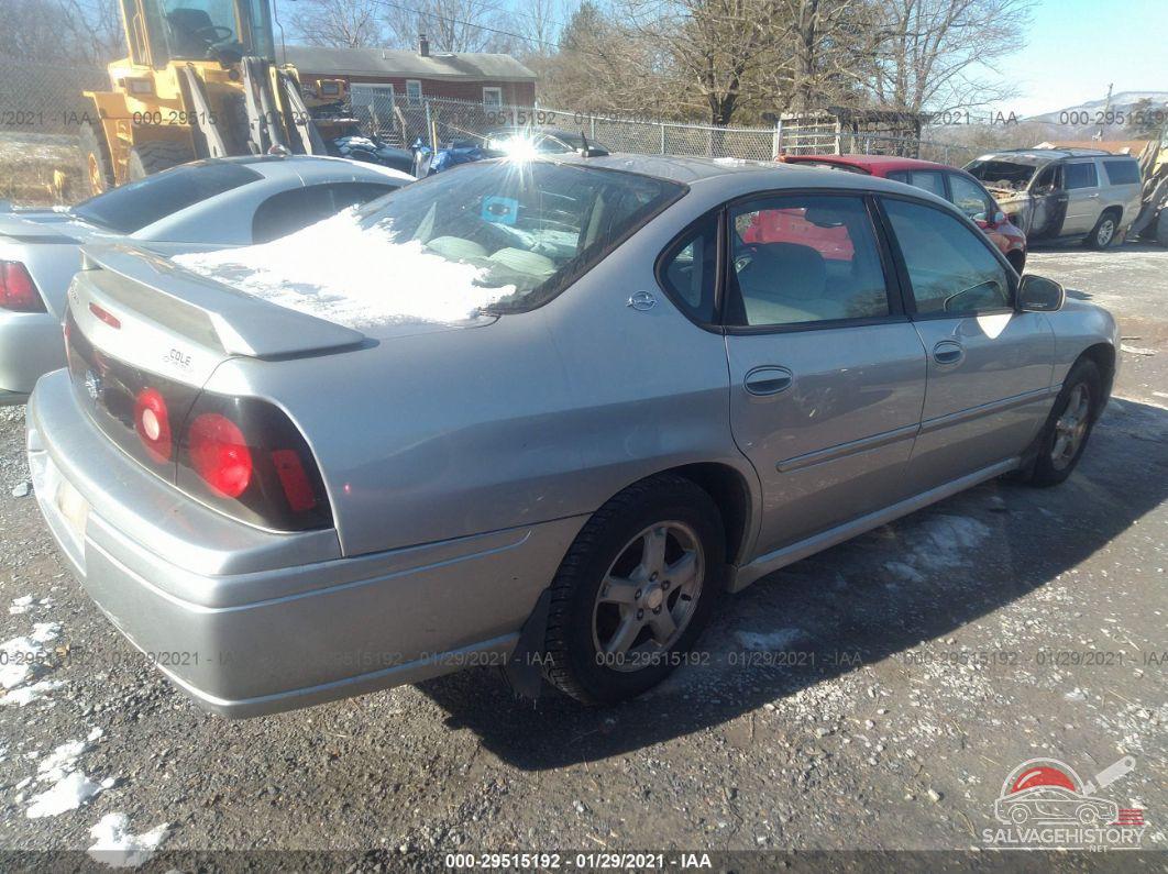 2G1WH55K559177269 2005 CHEVROLET IMPALA photo no. 4