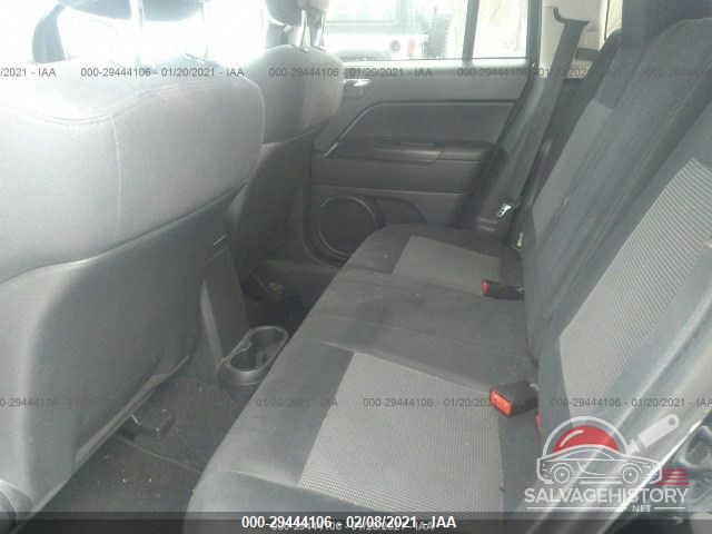 1C4NJDBB0CD583756 2012 JEEP COMPASS photo no. 8