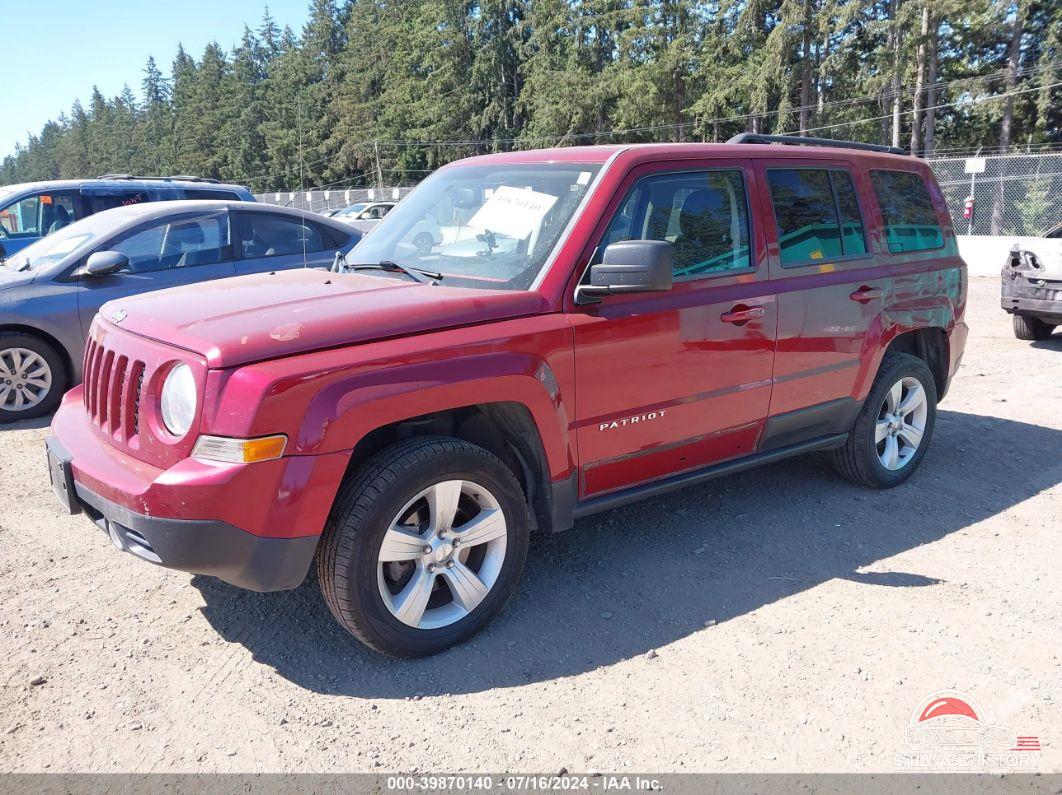 1C4NJRFB2ED546315 2014 JEEP PATRIOT photo no. 2