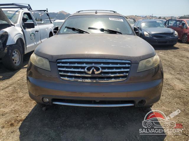 JNRAS08U56X102710 2006 INFINITI FX35 photo no. 5