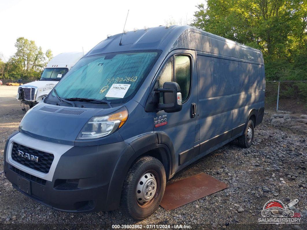 3C6URVJG3KE564307 2019 RAM PROMASTER 3500 photo no. 2