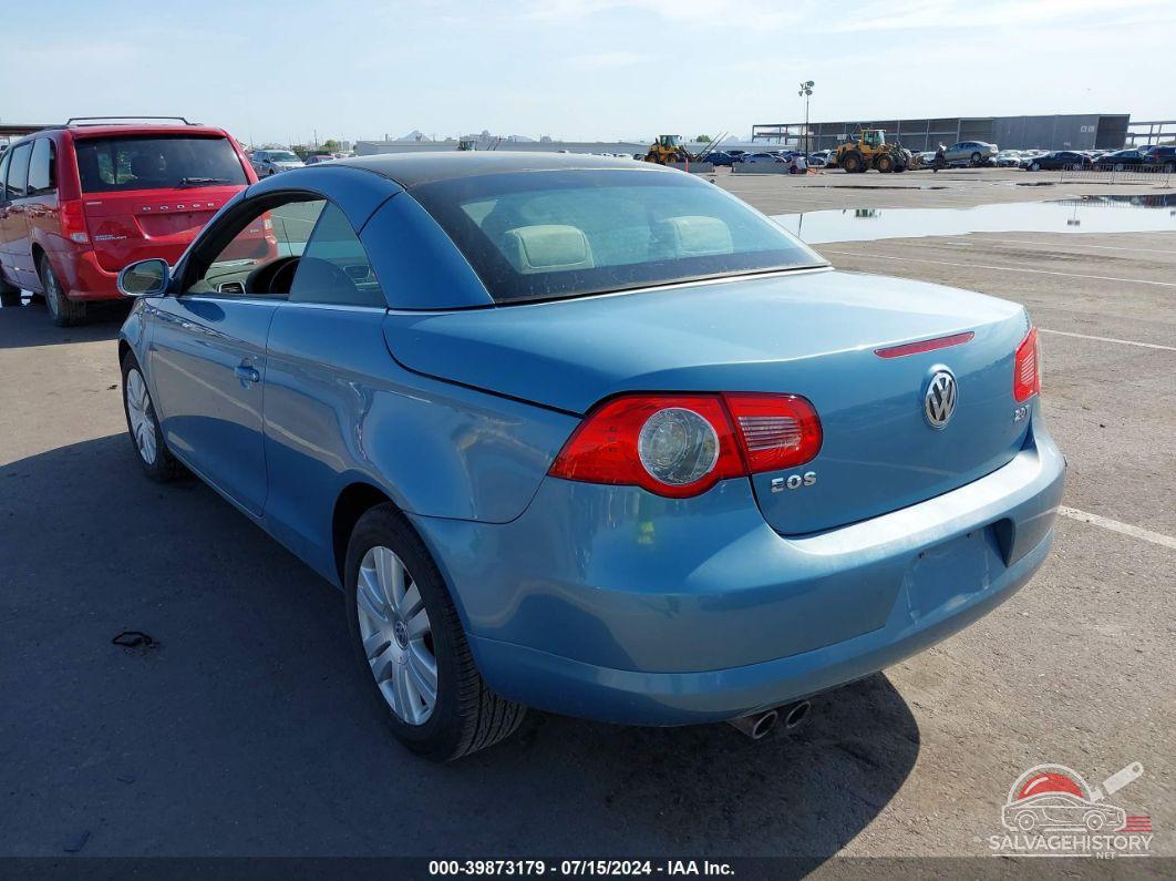 WVWBA71F67V005055 2007 VOLKSWAGEN EOS photo no. 3
