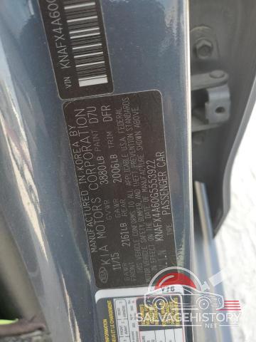 KNAFX4A60G5553922 2016 KIA FORTE photo no. 12
