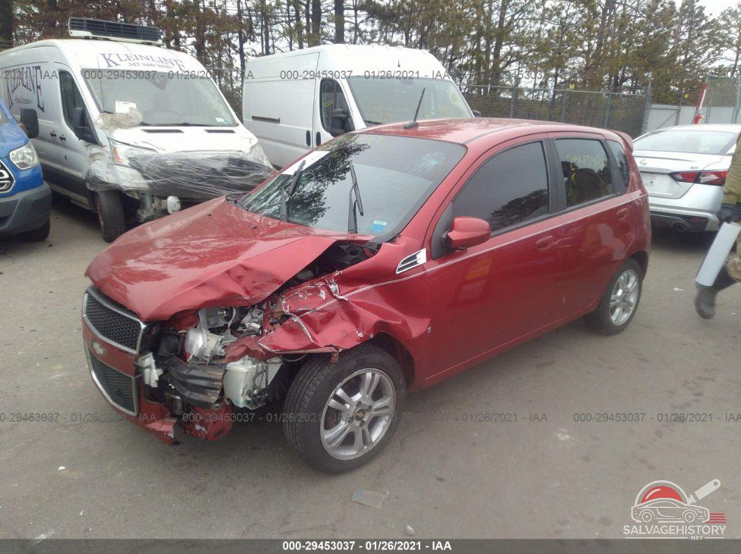 KL1TG66E09B306610 2009 CHEVROLET AVEO photo no. 2