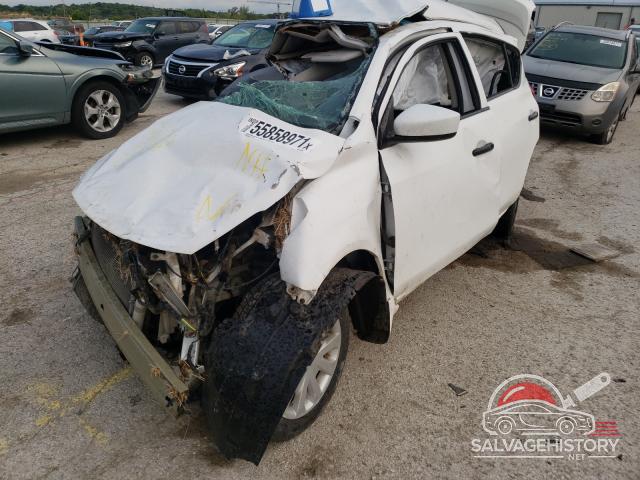 3N1CN7APXGL861768 2016 NISSAN VERSA photo no. 2