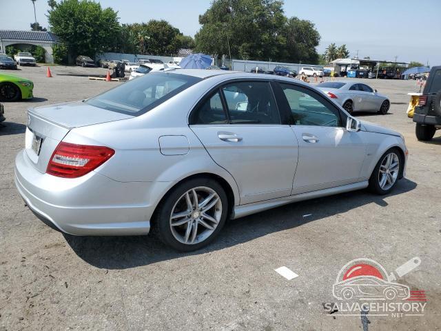 WDDGF4HB6CR203541 2012 MERCEDES-BENZ C-CLASS photo no. 3