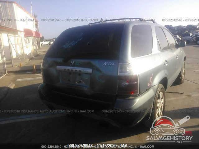 2HNYD18845H525163 2005 ACURA MDX photo no. 6