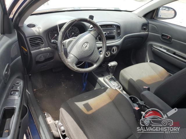 KMHCN36C87U009979 2007 HYUNDAI ACCENT photo no. 8