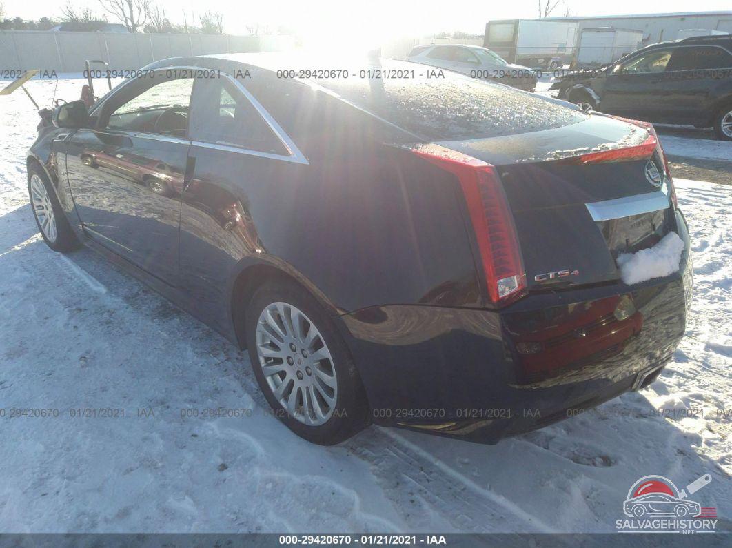 1G6DC1ED8B0165097 2011 CADILLAC CTS COUPE photo no. 3