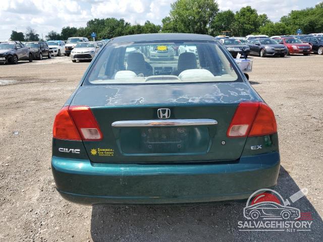 2HGES25721H610384 2001 HONDA CIVIC photo no. 6