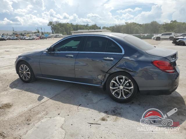 55SWF4JBXFU053913 2015 MERCEDES-BENZ C-CLASS photo no. 2