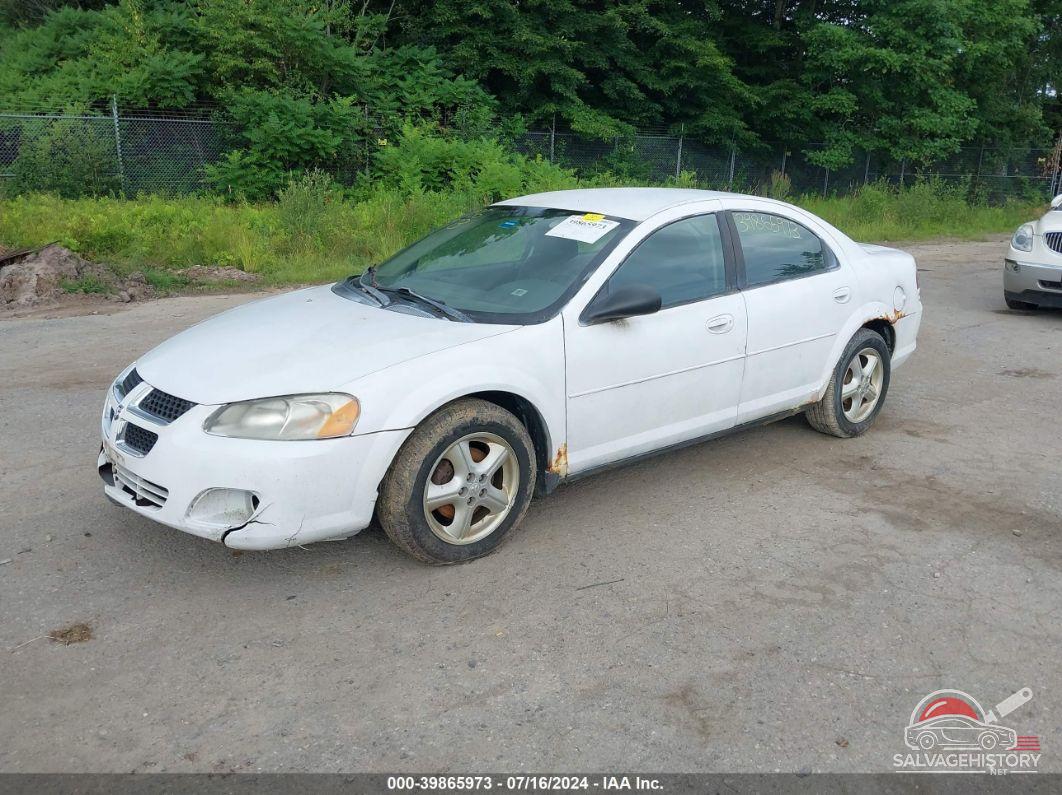 1B3EL46X46N279166 2006 DODGE STRATUS photo no. 2