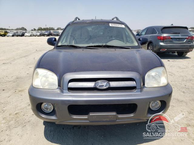 KM8SC73D75U968695 2005 HYUNDAI SANTA FE photo no. 5