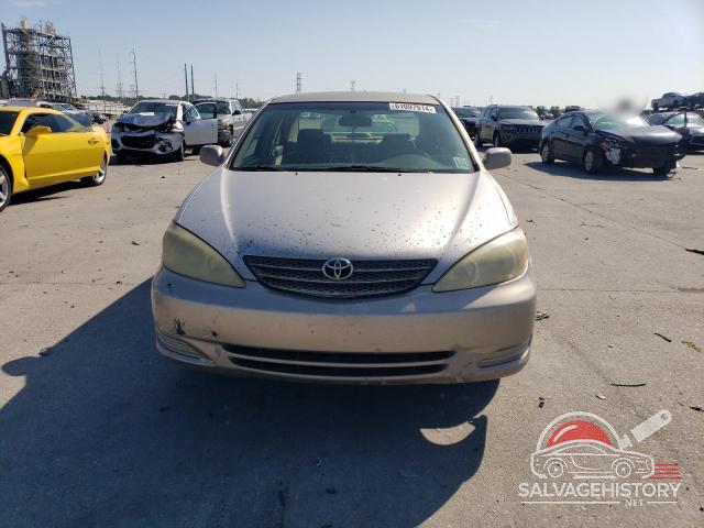 4T1BE32K12U522976 2002 TOYOTA CAMRY photo no. 5