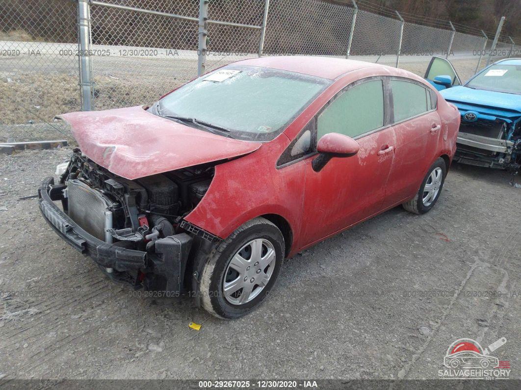 KNADM4A38H6006821 2017 KIA RIO photo no. 2
