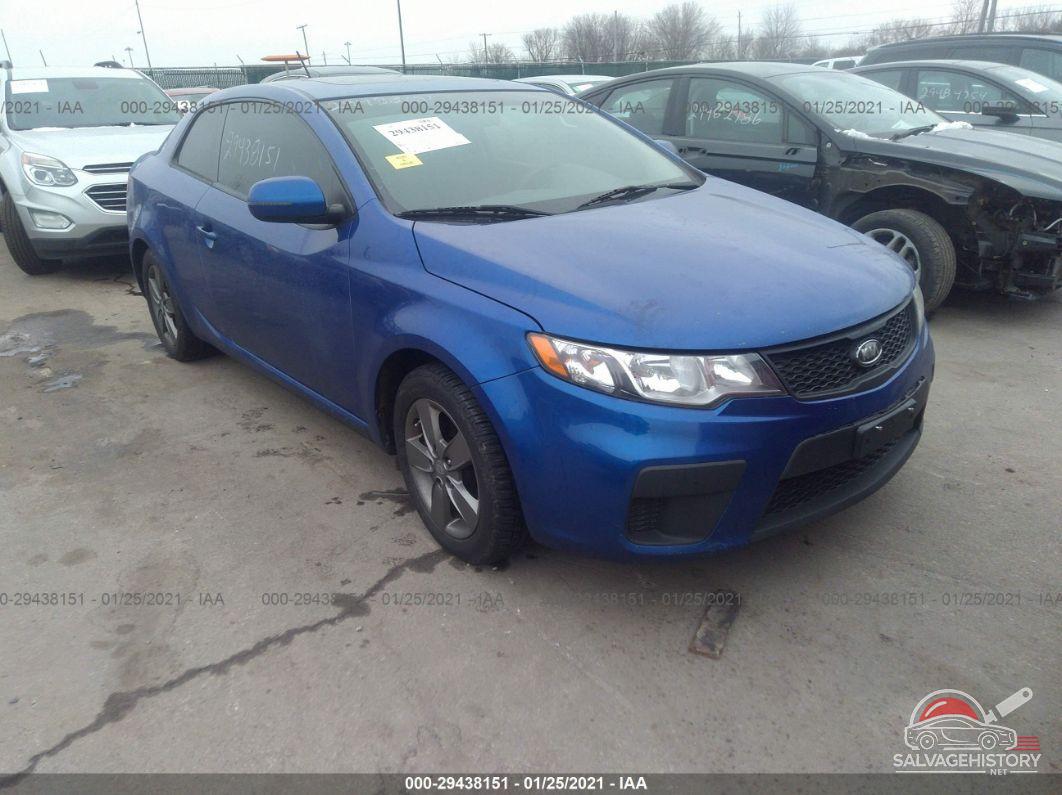 KNAFU6A26C5474119 2012 KIA FORTE KOUP photo no. 3