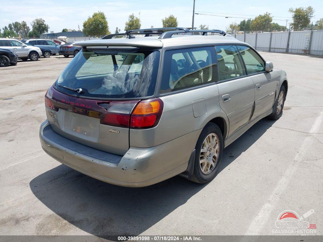 4S3BH806837659010 2003 SUBARU LEGACY photo no. 4