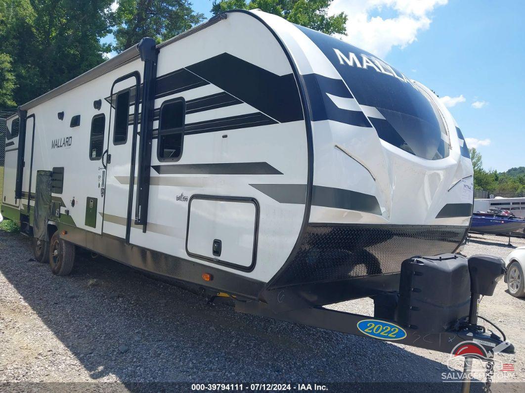 5SFNB3527NE481321 2022 MALLARD TRAVEL TRLR photo no. 1
