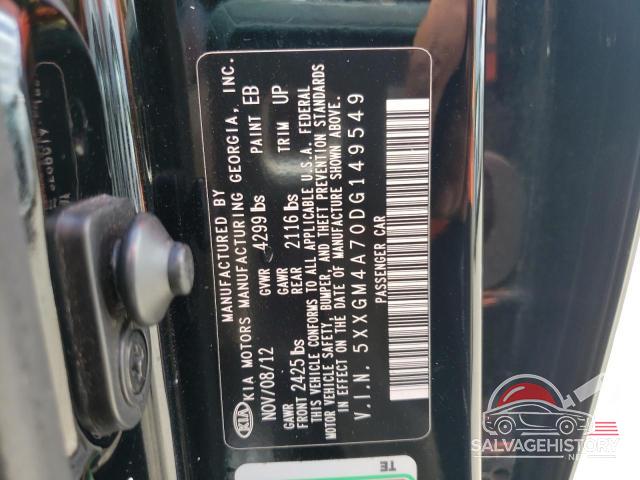 5XXGM4A70DG149549 2013 KIA OPTIMA photo no. 12