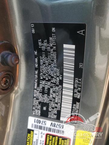 5TDYK3DC0DS402428 2013 TOYOTA All Models photo no. 14