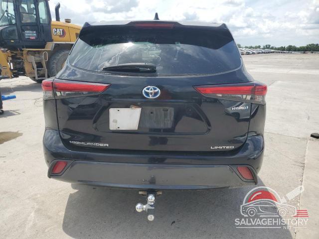 5TDYARAH3LS001413 2020 TOYOTA HIGHLANDER photo no. 6