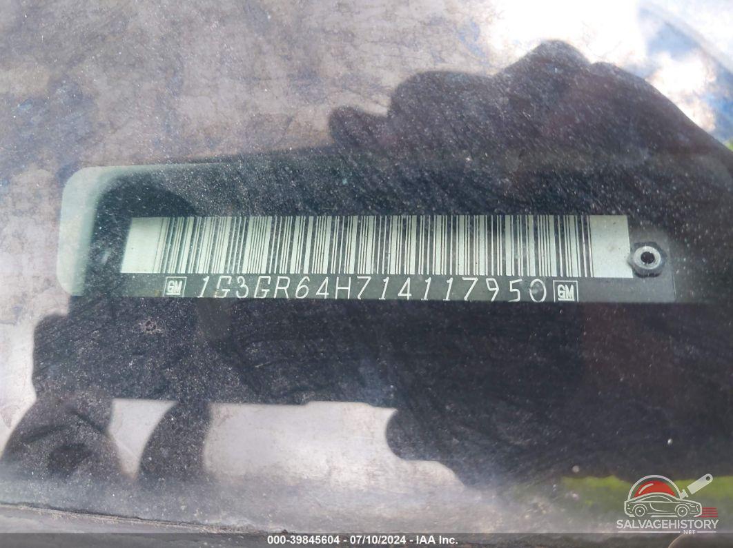 1G3GR64H714117950 2001 OLDSMOBILE AURORA photo no. 9