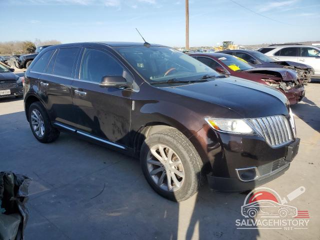 2LMDJ6JK7DBL27145 2013 LINCOLN MKX photo no. 4