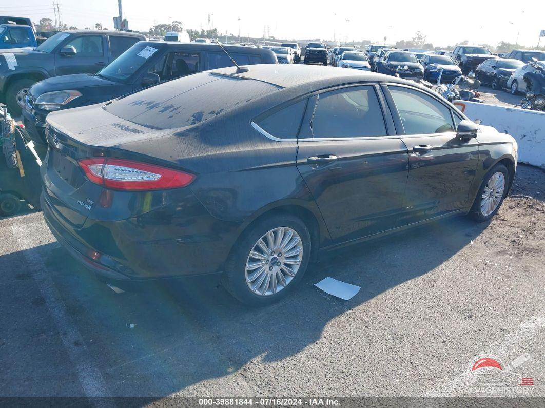 3FA6P0LU8DR388790 2013 FORD FUSION HYBRID photo no. 4