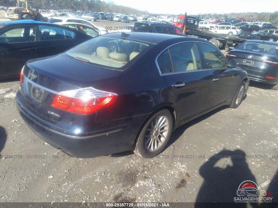 KMHGC4DEXBU113111 2011 HYUNDAI GENESIS photo no. 4