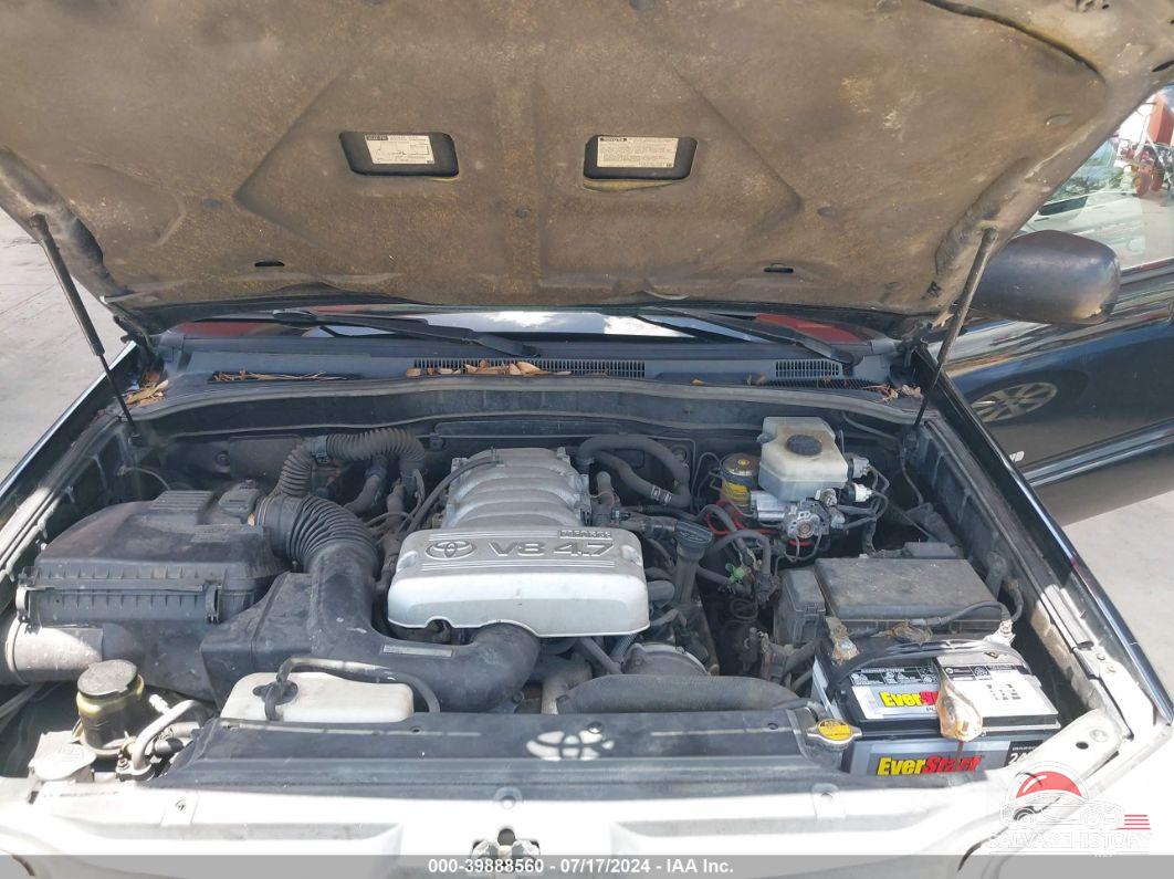 JTEBT17R248014141 2004 TOYOTA 4RUNNER photo no. 10