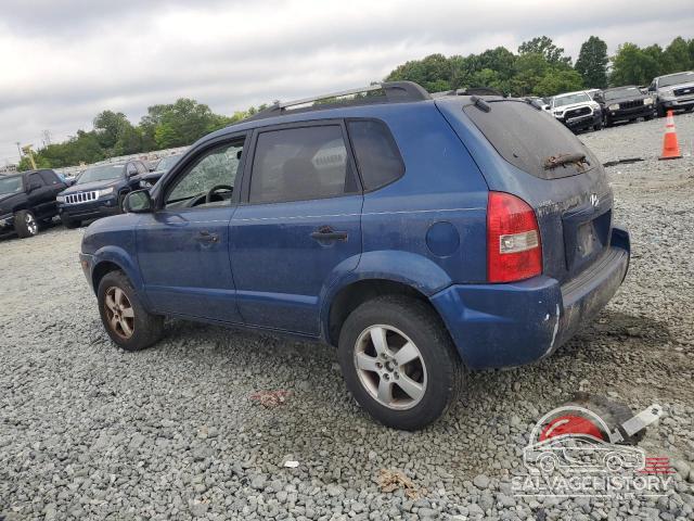 KM8JM12B57U646873 2007 HYUNDAI TUCSON photo no. 2