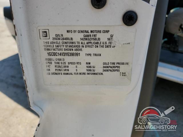 1GCEC14V3YE398991 2000 CHEVROLET ALL Models photo no. 13