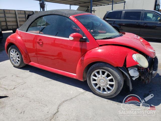 3VWCM31Y35M351607 2005 VOLKSWAGEN BEETLE photo no. 4