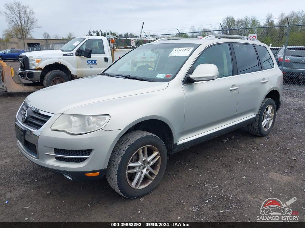 WVGBE77L89D001904 2009 VOLKSWAGEN TOUAREG 2 photo no. 2