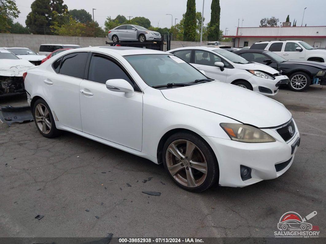 JTHBF5C29B5146533 2011 LEXU IS 250 AUTOMATIC RWD photo no. 1