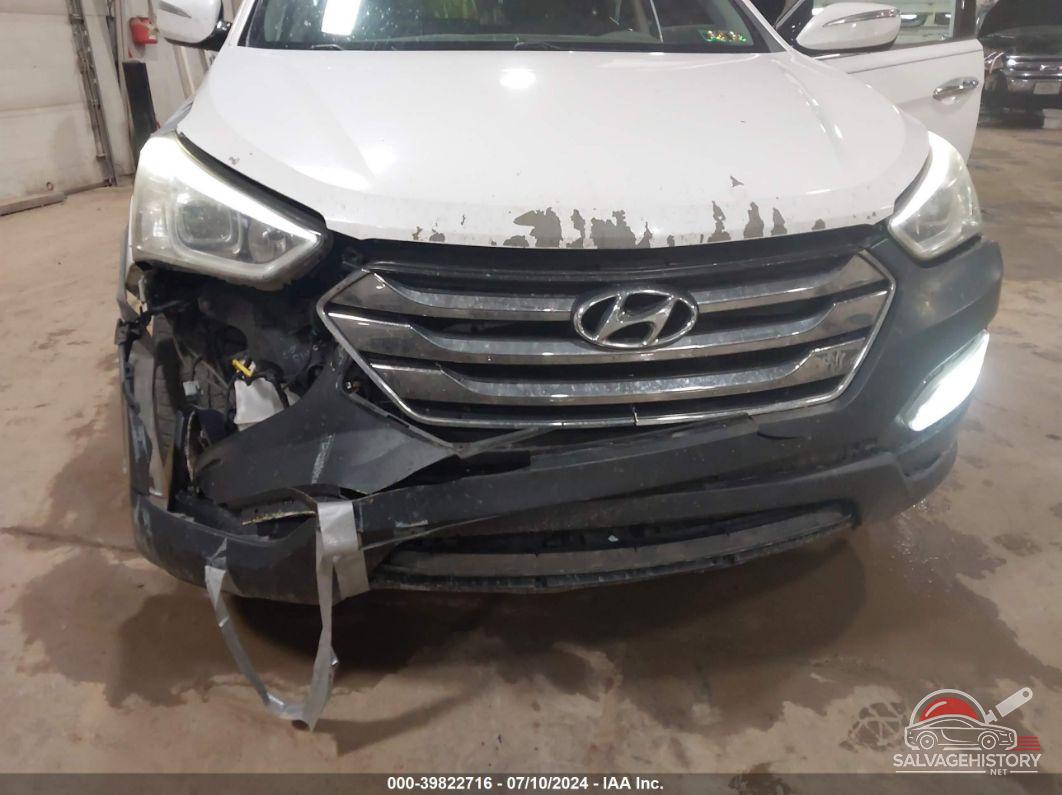 5XYZWDLA8DG069309 2013 HYUNDAI SANTA FE photo no. 6