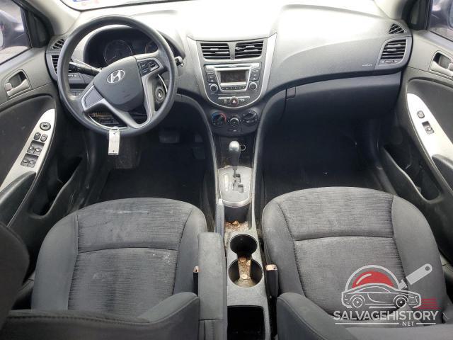 KMHCT5AE9HU329243 2017 HYUNDAI ACCENT photo no. 8