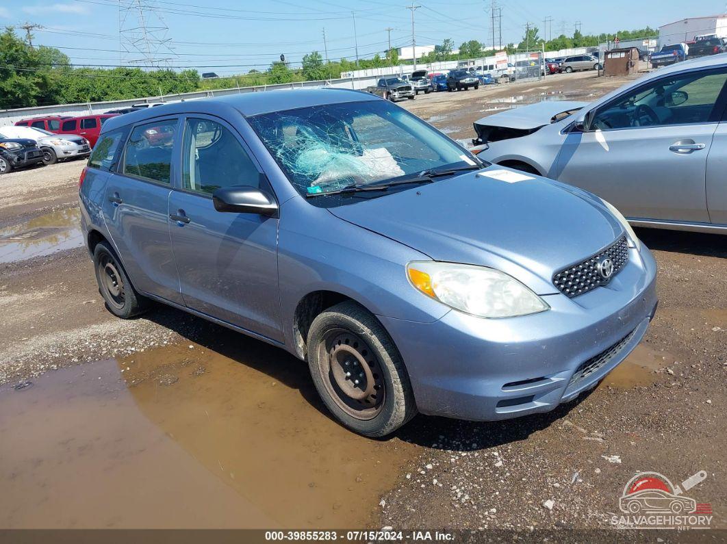 2T1KR32E33C020889 2003 TOYOTA COROLLA MATRIX photo no. 1